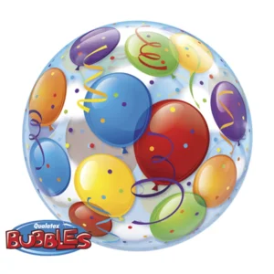 Folieballon - Ballonnen, confetti & serpentine - Bubble - 56cm - Zonder vulling
