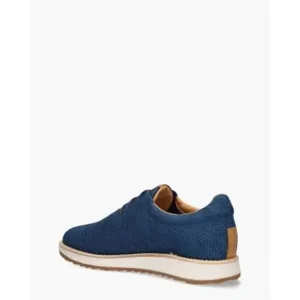 Rehab Nolan Knit Blauw Heren Veterschoenen