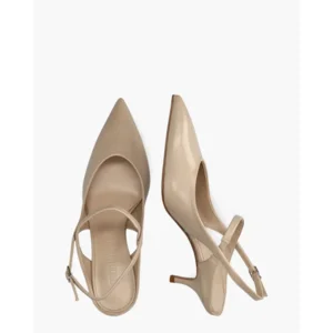 Guglielmo Rotta Arcelle Nappa Nude Dames Slingbackpumps