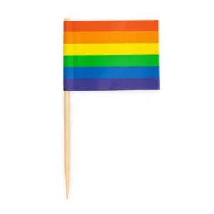 Prikkertjes - Regenboog vlag - 50st.