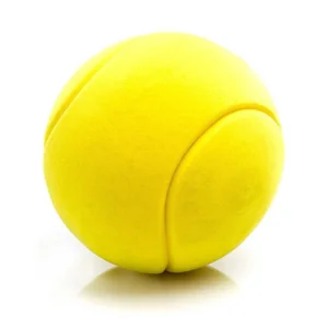 Zachte bal - Tennisbal - Geel - 10cm