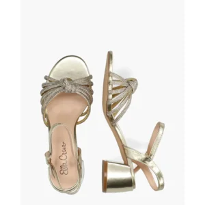 Ella Cruz Zjilou Goud Damessandalen
