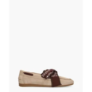 Toral Nahua Bandana Beige Damesloafers