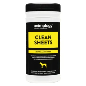Animology Clean Sheets Extra Large Dog Wipes 80 pcs