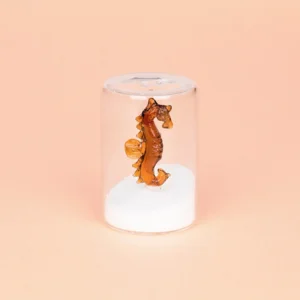 Balvi Zoutstel Zeepaard Amber Glas