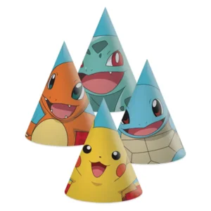Hoedjes - Punthoedjes - Pokémon - Karton - 6st.