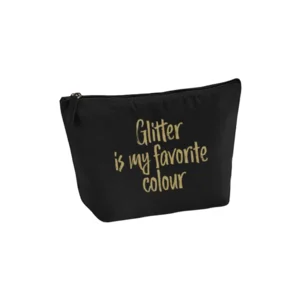 Glitter is my favorite color toilettas L Zwart