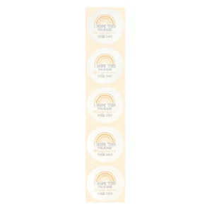 Stickers - Package brightens your day! - Rond - 4cm - 100st. - DBLS019