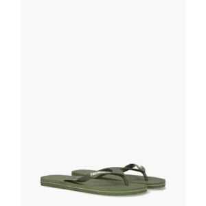 Havaianas Brasil Logo Groen Herenslippers