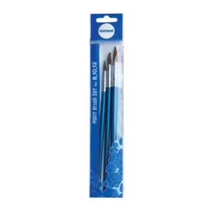 Penselen set - Rond - 8, 10 & 12 - 3dlg.