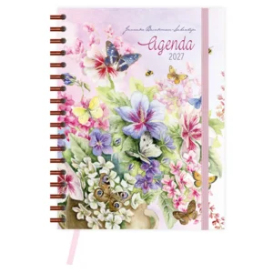 Agenda - Hibiscus - Janneke Brinkman - Spiraal - 2027 - 17,5x23,5cm