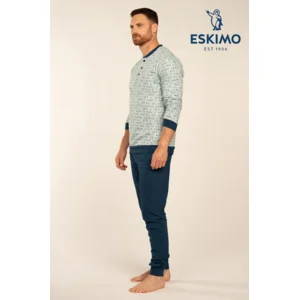 Eskimo Heren Pyjama: Alvar, 100% Katoen ( ESK.1757 )