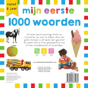 Boek - Mijn eerste 1000 woorden - 2+