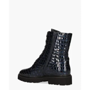 Rapid Soul 2993-PR22 Donkerblauw Dames Veterboots