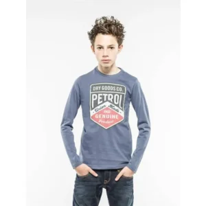 superzachte longsleeve stone blue