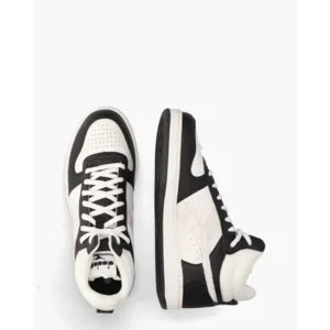 Diadora Sport Magic Basket Demi Reptile Wit/Zwart Damessneakers