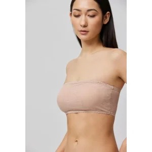 Ysabel Mora Special You strapless bh-top in huidskleur