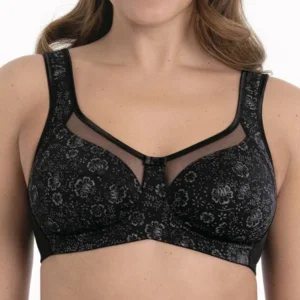 Anita – Clara Art – BH zonder Beugel - 5873  – Black Anthracite