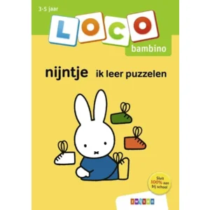 Loco Bambino - Boekje - Nijntje - Ik leer puzzelen