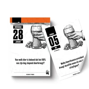 Scheurkalender - 2024 - Mr. Bright - Pubquiz
