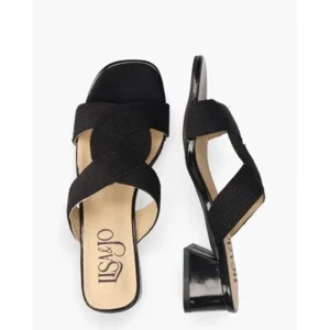Lisa & Jo Warish Zwart Damesslippers