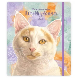 Agenda - 2024 - Weekly planner - Franciens katten - Sam - 16,3x20,3cm