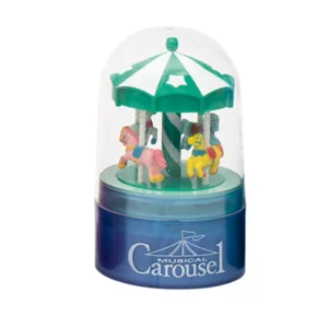 Muzikale magnetische carrousel - blauwe box