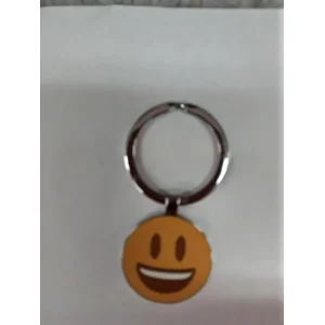 Emoji metalen sleutelhanger 'large smile'