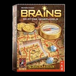 Spel - Brains: Schatkaarten - Breinbreker - 8+