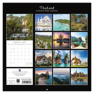 Kalender - 2026 - Thailand - 30x30cm