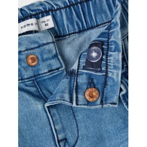 Name it Meisjes Kinderkleding Baggy Jeans broek Bibi Dnmthris Medium Blue