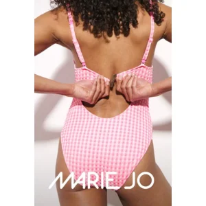 Marie Jo Swim Badpak: Mary Lynn, Rose Gingham, europese maten ( MJO.342 )