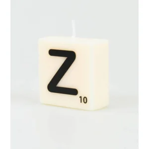 Cijfer- / letterkaarsje - Scrabble - Z
