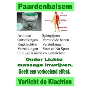 Paardenbalsem 500 ml extra sterk verwarmd