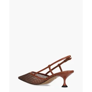 Lola Cruz Ruby Cognac Dames Slingbackpumps