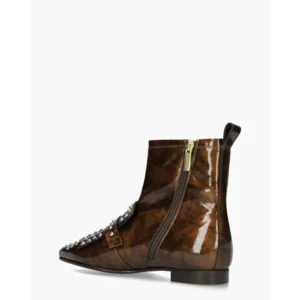 Pertini 33118 Bruine Dames Enkellaarsjes