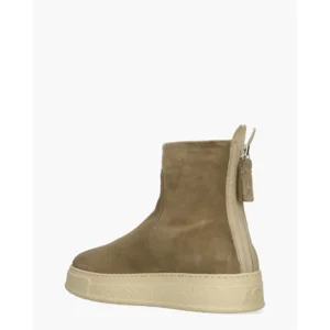 AGL Giuly Taupe Dames Enkellaarsjes