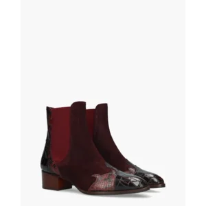 Pertini 30961 Bordeaux Rode Dames Chelseaboots