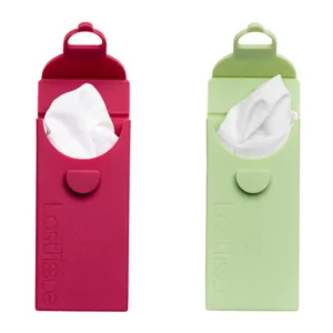 Herbruikbare zakdoekjes met siliconen case - LastTissue
