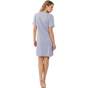 Pastunette –  Flowers - Nachtkleed – 111251-101-1 – Dark Grey