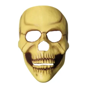 Masker - Schedel - Vergeeld