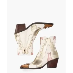 Noa Harmon Rodeo Off-White/Multicolor Damesboots