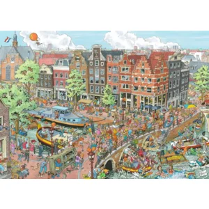 Ravensburger puzzel - Fleroux - Cities of the world - Amsterdam 925 stukjes