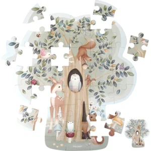 Vloerpuzzel - XL - Forest friends - 37st. - 78x89cm