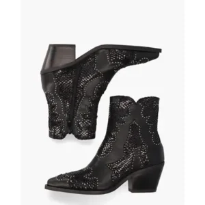 Noa Harmon 8867 Zwart Dames Enkelboots