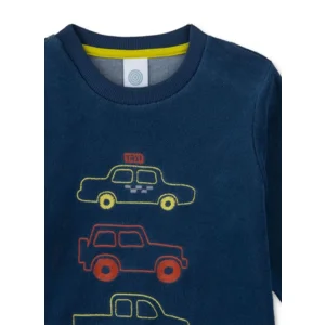 Sanetta Pyjama Jongens: Auto's, Badstof ( SAN.132 )