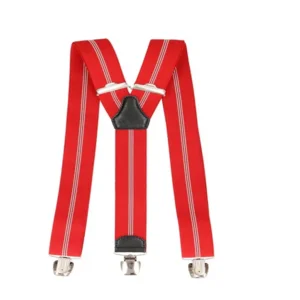 Bretellen Rood-wit