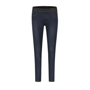 Para Mi Damesbroek: Ruby Heaven Denim Used Dark blue ( elastiek ) L32 ( PARA.136)