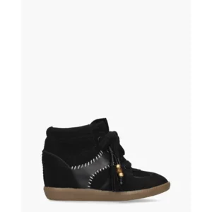 Lisa & Jo Alia Zwart Damessneakers