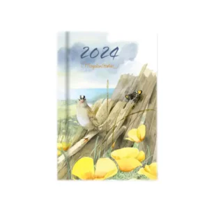 Zak agenda - 2024 - Marjolein Bastin - Vogels - 8x12,2cm